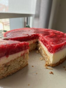 Mehr über den Artikel erfahren Himbeer-Skyr-Torte